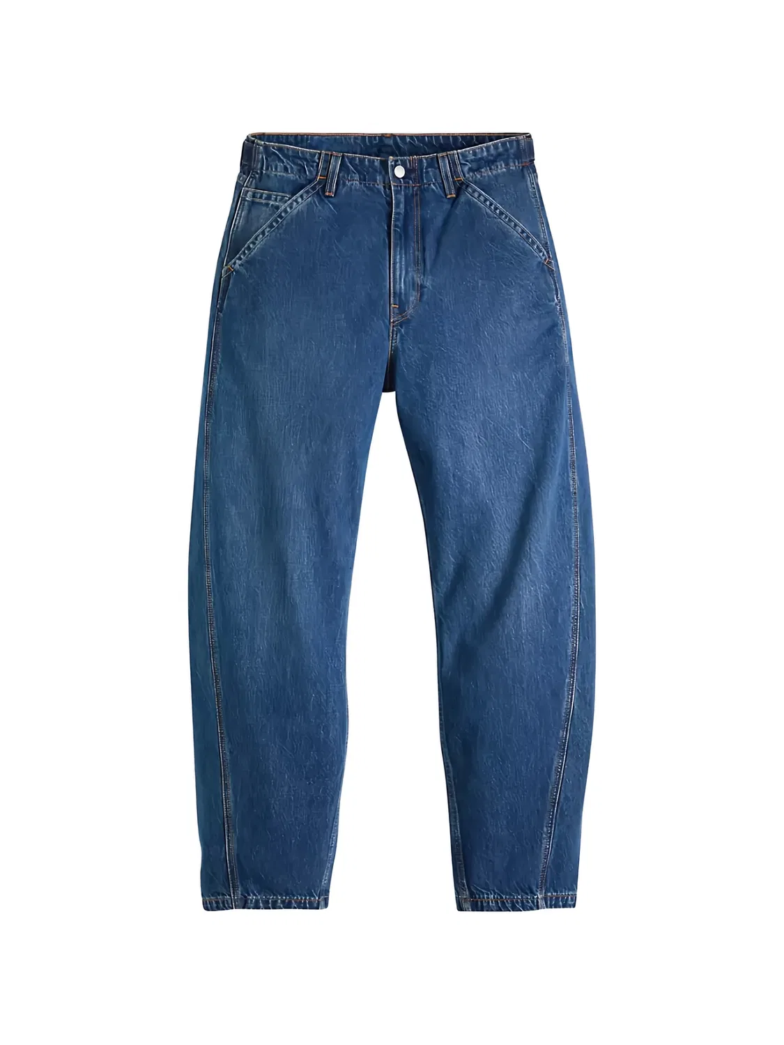 Джинсы Baggy Barrel с контрастной строчкой Levi'S, синий