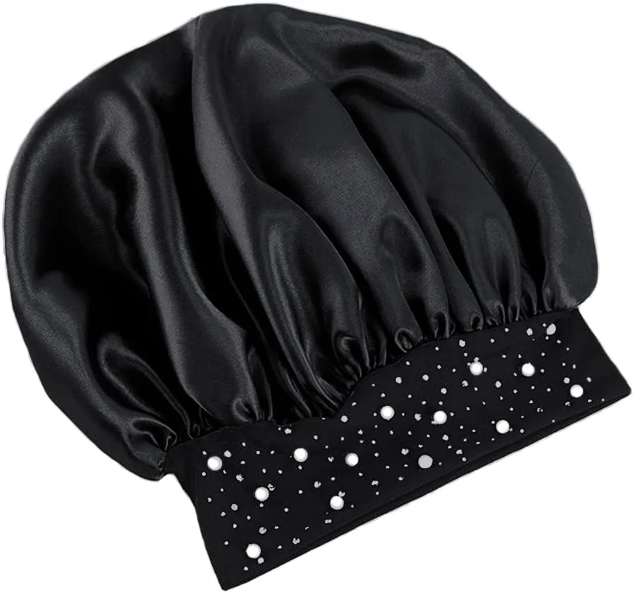 Шапочка для душа Satin Bonnet, YeeMan, черный — фото 3