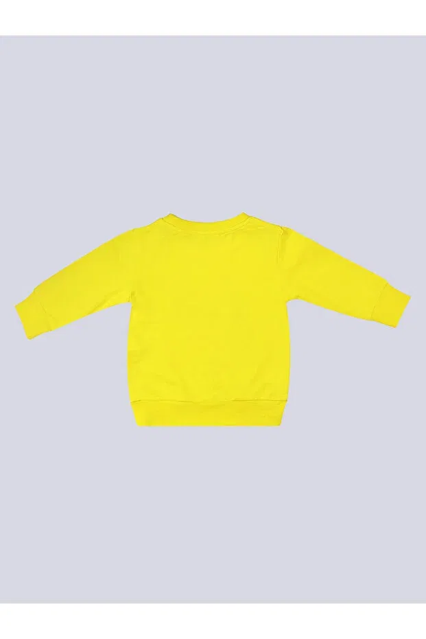 Детское для девочек свитшот с длинным рукавом Fenerium, Yellow — фото 3