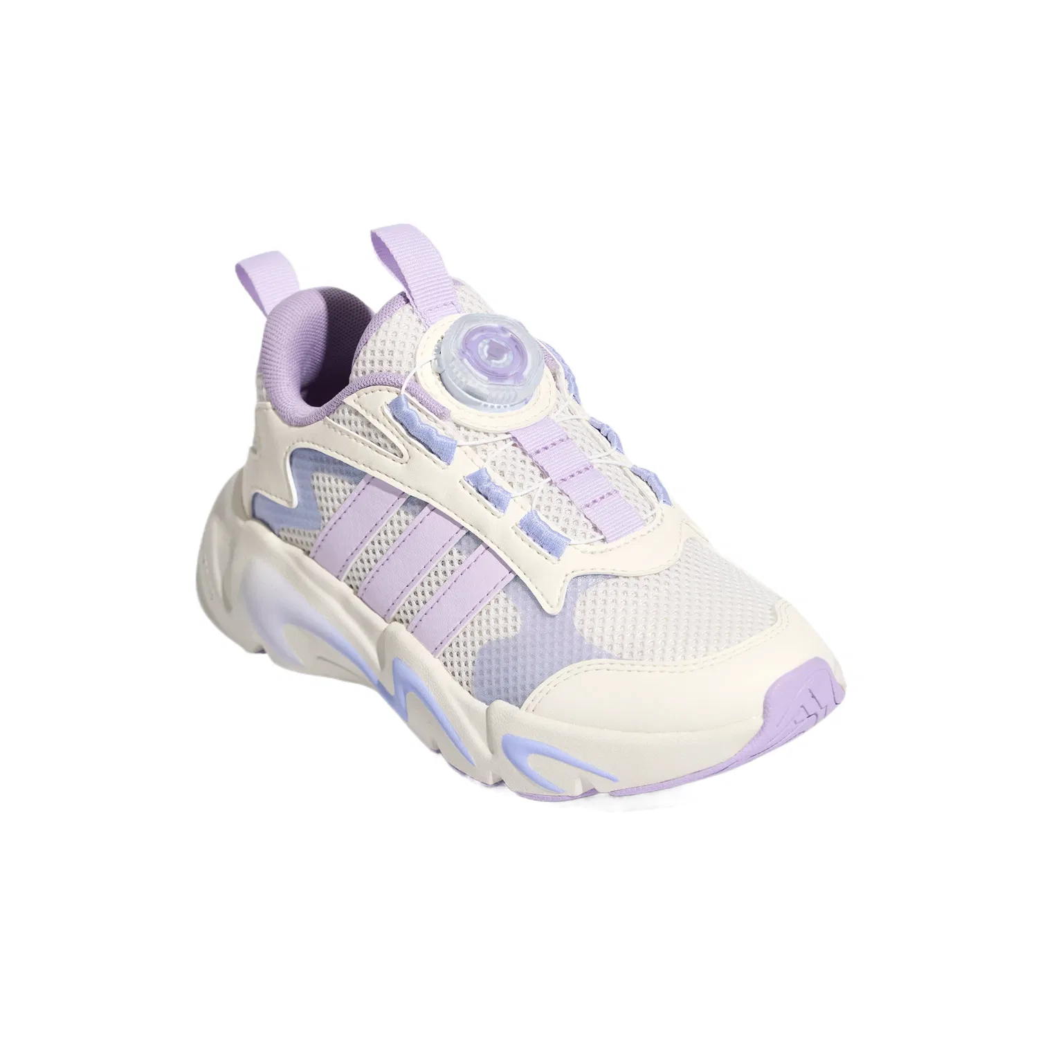 Детские кроссовки для бега Adidas, Pink White — фото 4