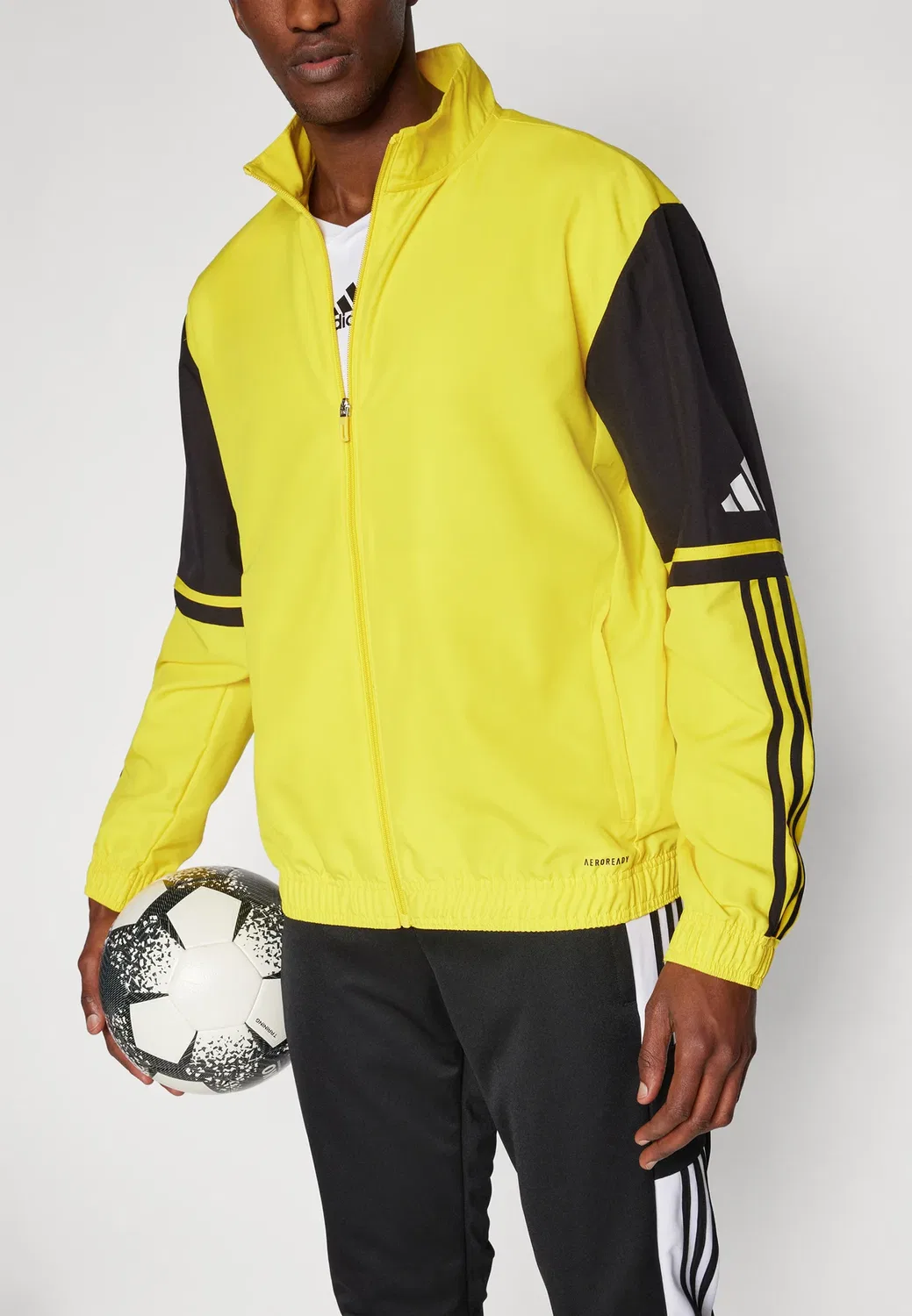 Презентационная куртка Squadra25 - тренировочная куртка Adidas Performance, Team Yellow/Black/White — фото 4