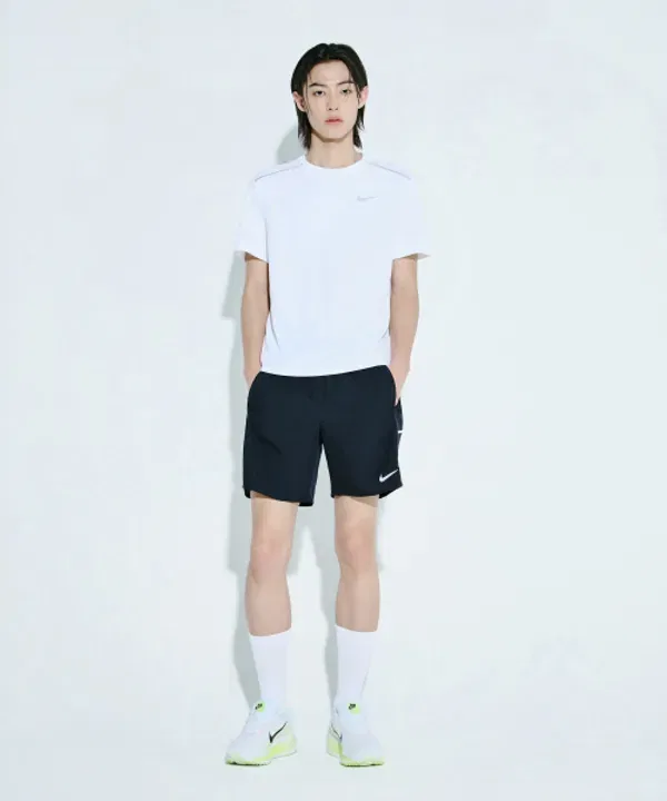 Шорты беговые Nike Dri-FIT 7" Brief-Lined, черный