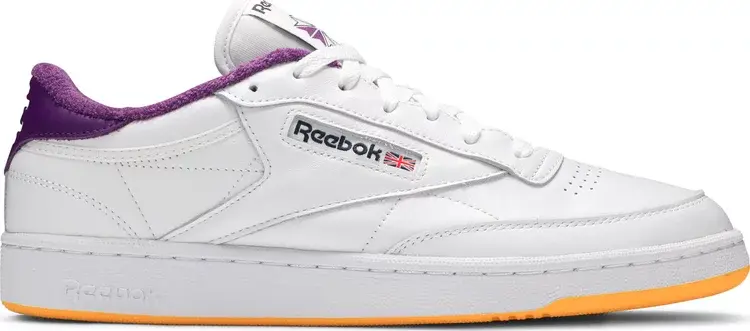

Кроссовки eric emanuel x club c 85 'regal purple' Reebok, белый