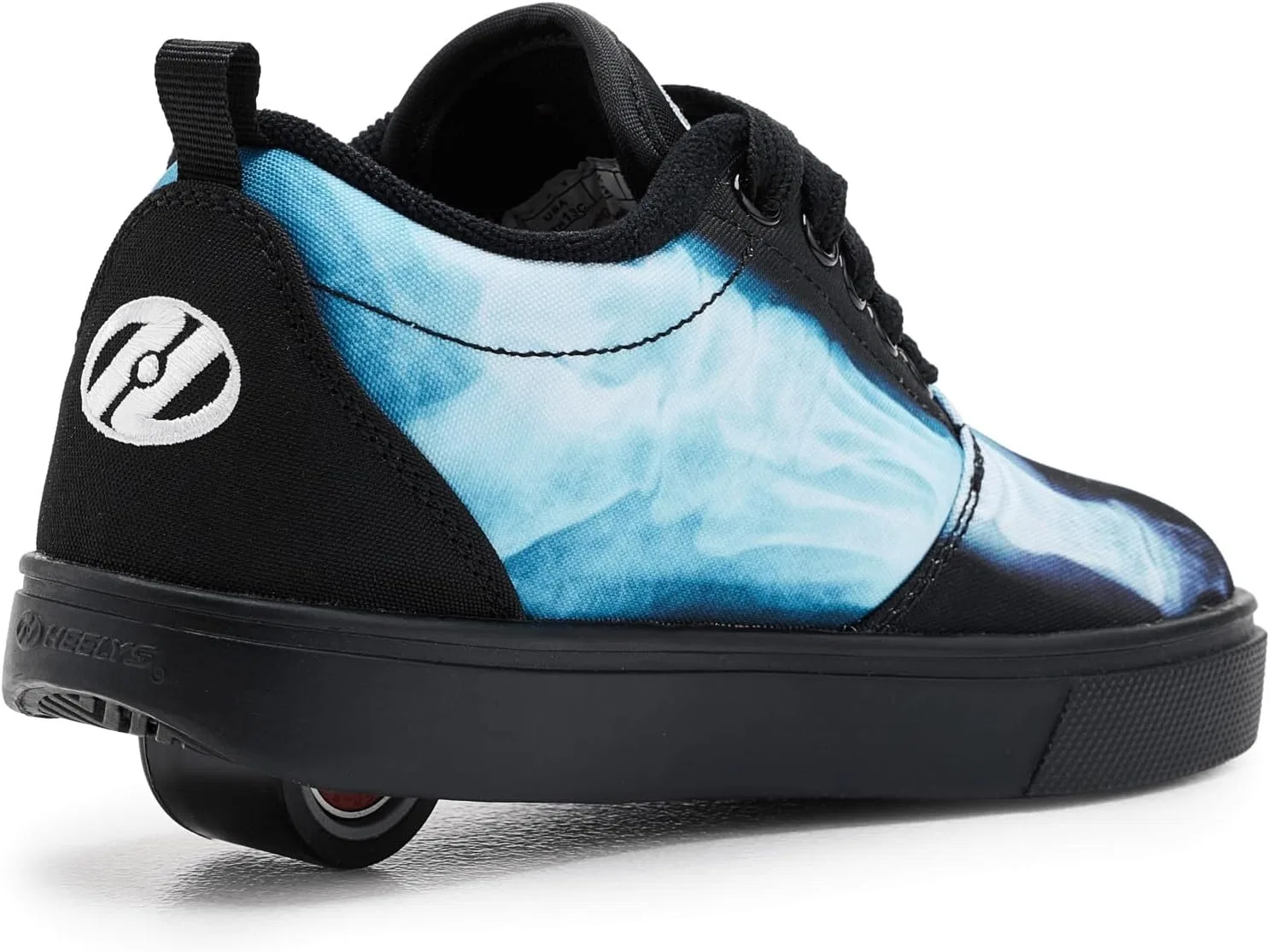 Детские кроссовки-обувь с колёсиками Pro 20 Prints HEELYS, Black/White — фото 4