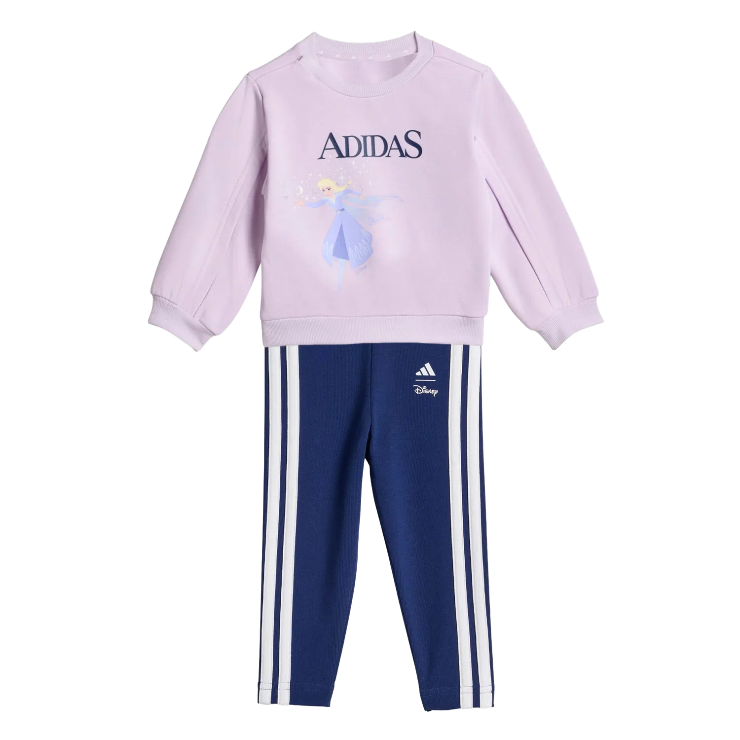 Детский спортивный костюм с принтом Frozen Adidas, фиолетовый