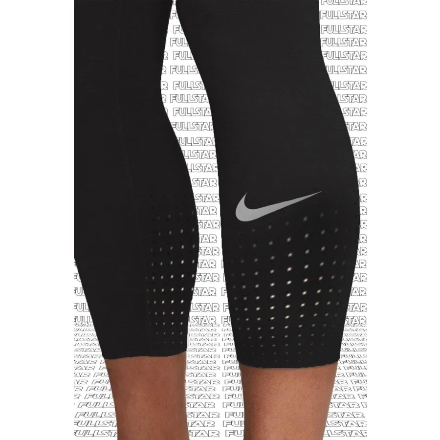 Леггинсы с утяжкой и карманами Epic Lux Crop Nike, XS, Черный — фото 4