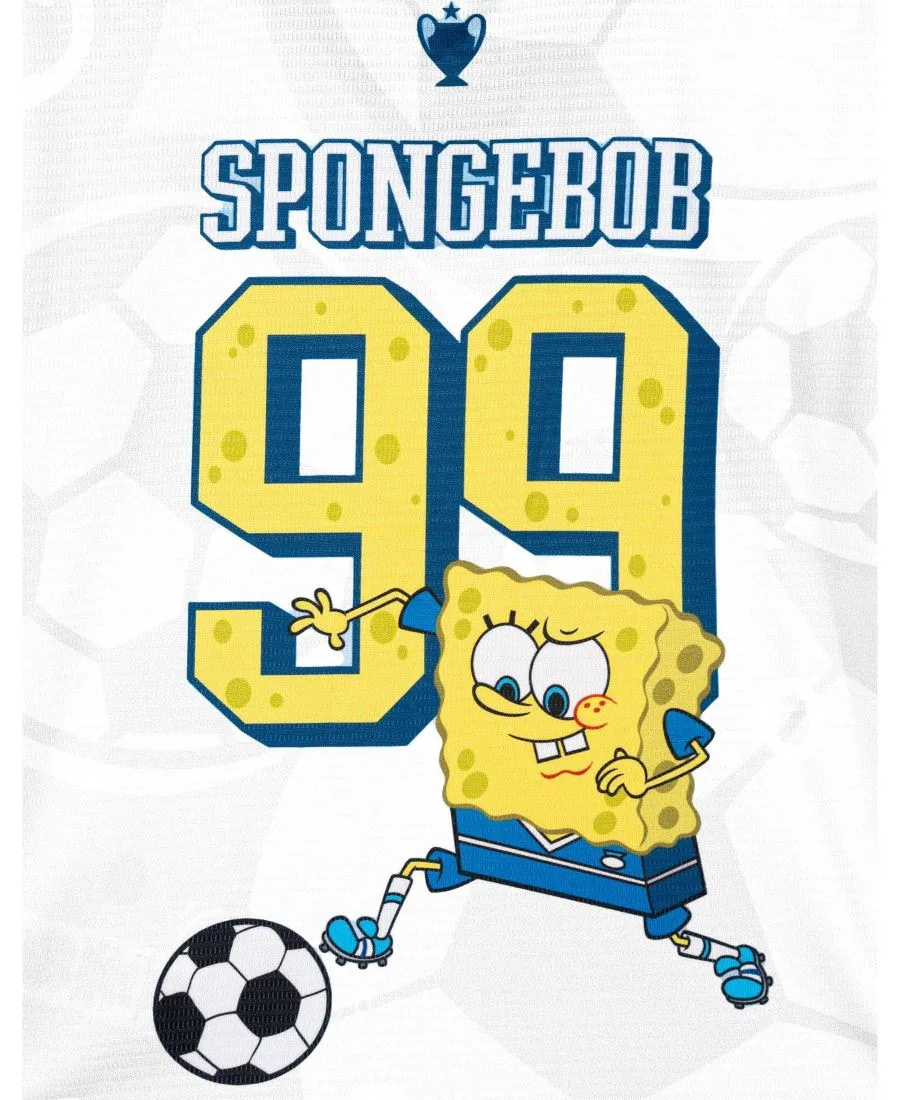 Футболка с коротким рукавом с принтом SpongeBob Soccer Jersey SpongeBob SquarePants, Light Blue — фото 3