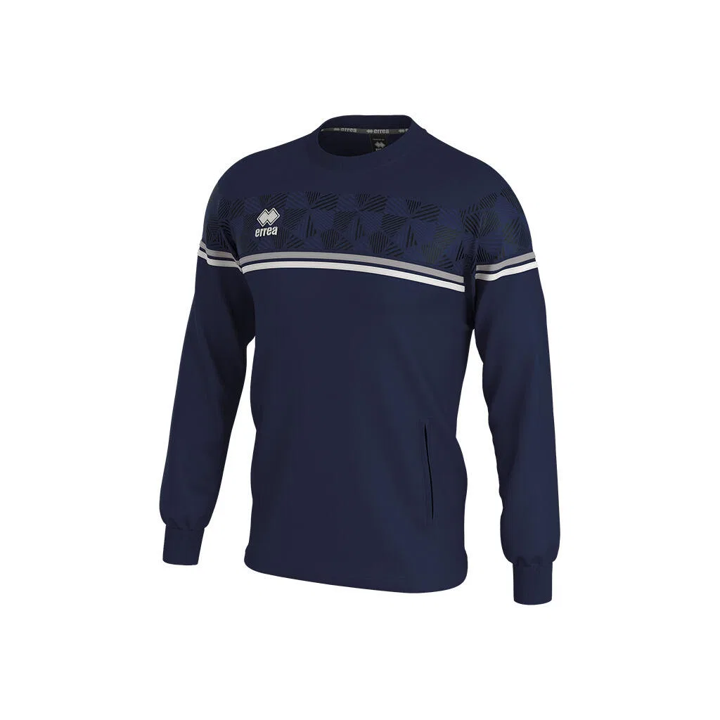 Детская куртка-свитшот Davis Errea, Blue Navy Grey