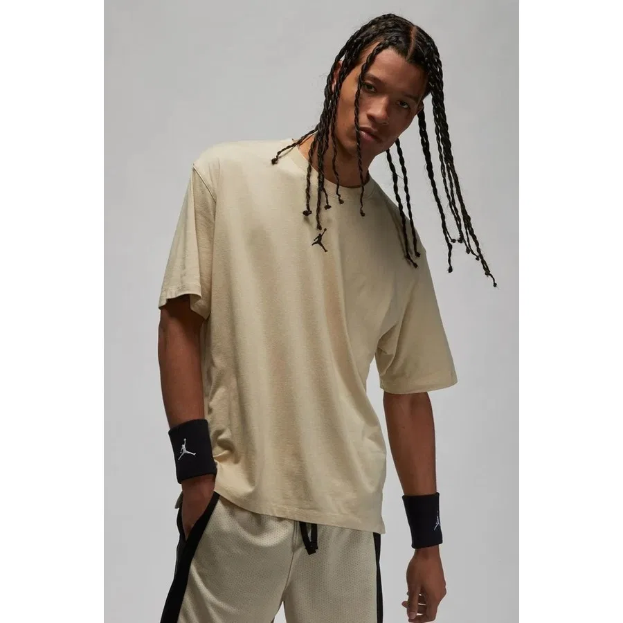 Футболка с коротким рукавом Dri-FIT Air Jordan Nike, Бежевый