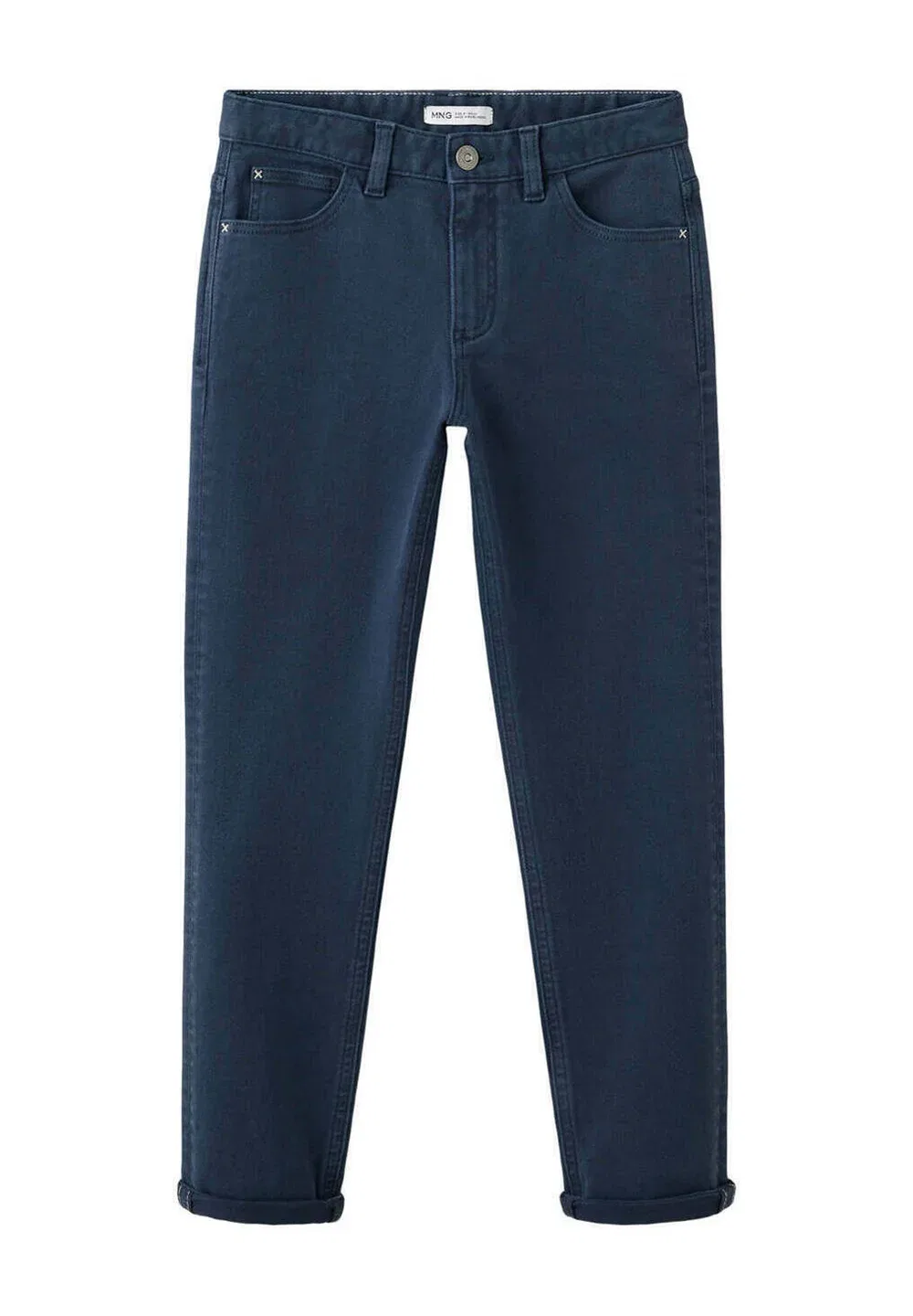 Детские джинсы облегающего кроя Mango Kids, Royal Blue
