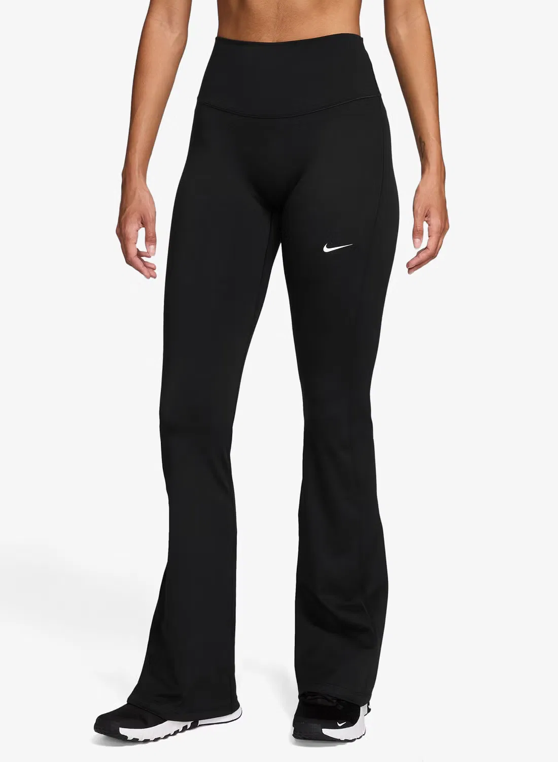 Леггинсы с принтом Nike One Dri-FIT, черный