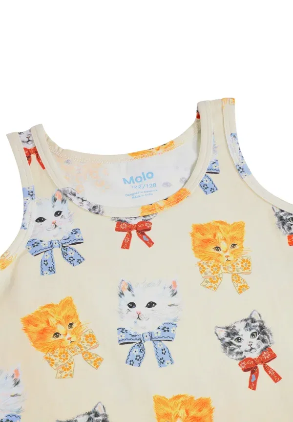 Майка с принтом Jeanie 2 pack, Molo, Retro Kittens — фото 3