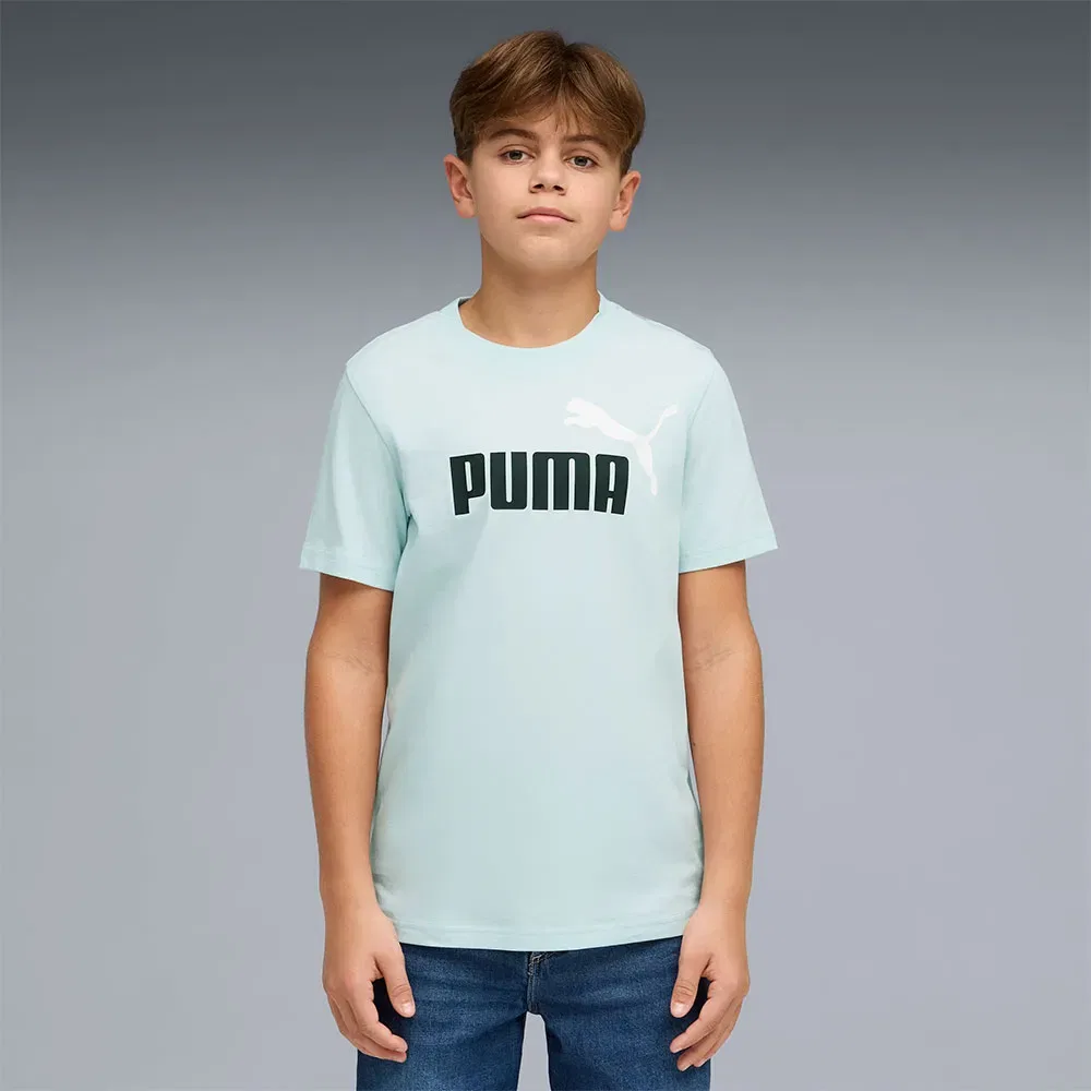 Футболка с коротким рукавом Puma Ess 2 Color No1 Log, синий — фото 3