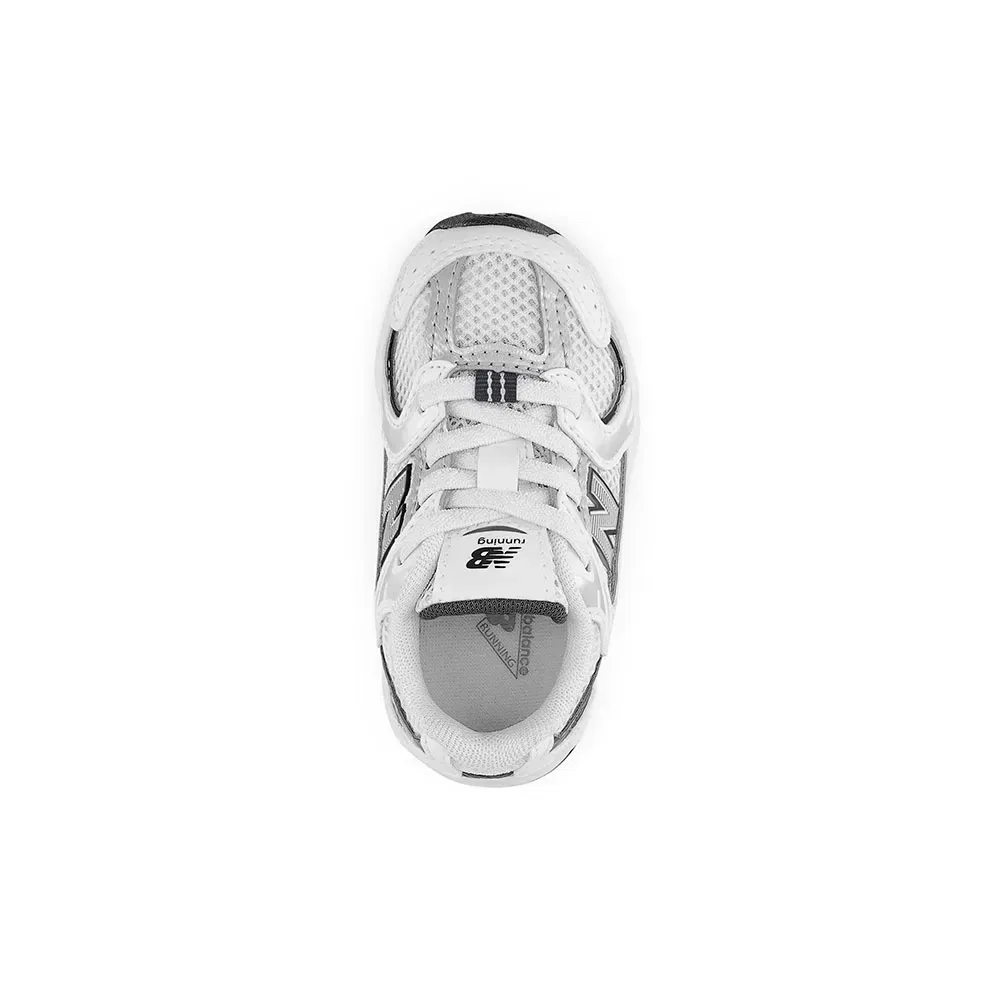 Детские кроссовки с широкой колодкой 530 Bungee New balance, White — фото 3