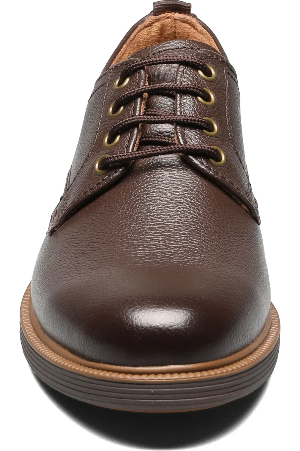 Детские туфли оксфорды на плоской подошве Supacush Jr. Florsheim, коричневый — фото 3