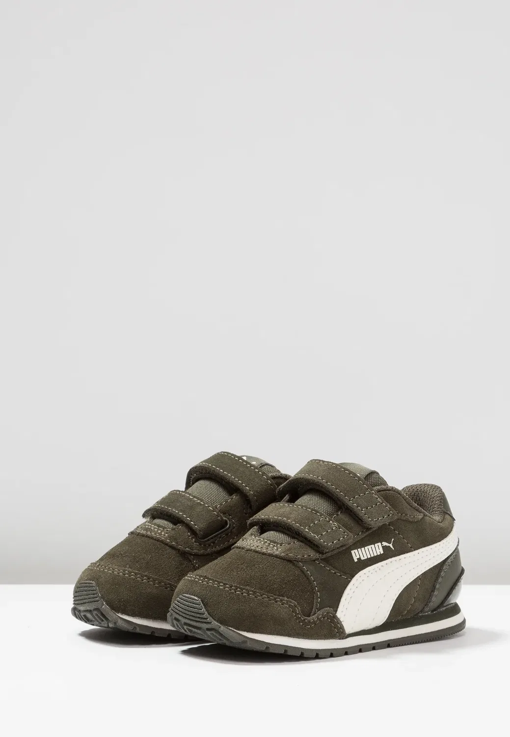 St runner - кроссовки Puma, Forest Night/Whisper White — фото 4