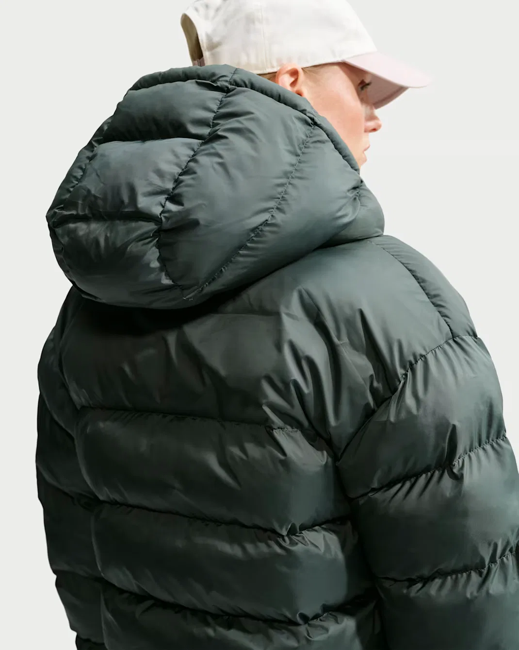 Женская куртка Therma-FIT Nike Sportswear, Camo Green/Sail — фото 2