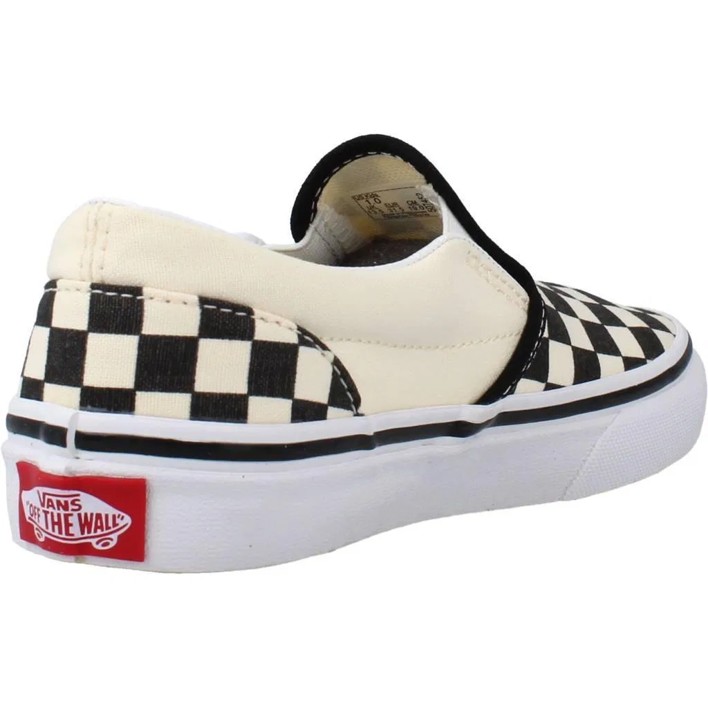 Детские кеды Vans Classic Slip-On, Weiss Schwarz — фото 3
