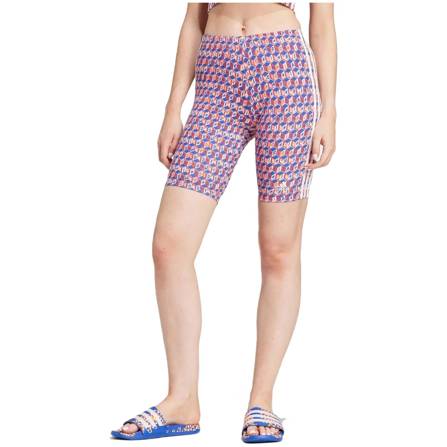 Женские шорты Adidas IQ4487, Bunt