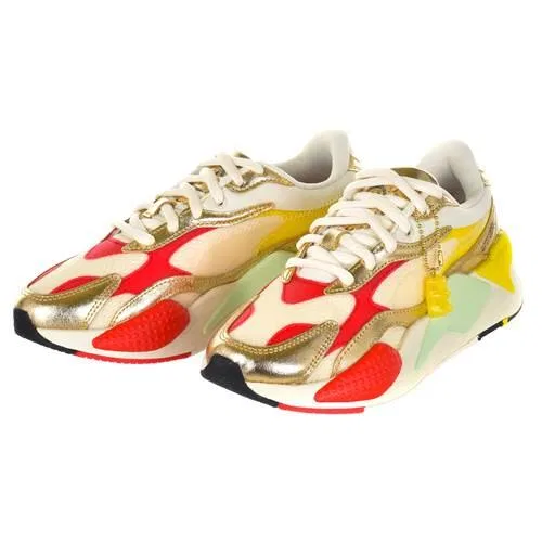 Детские кроссовки на шнуровке RS-X3 Haribo Jr Puma, Gold — фото 3