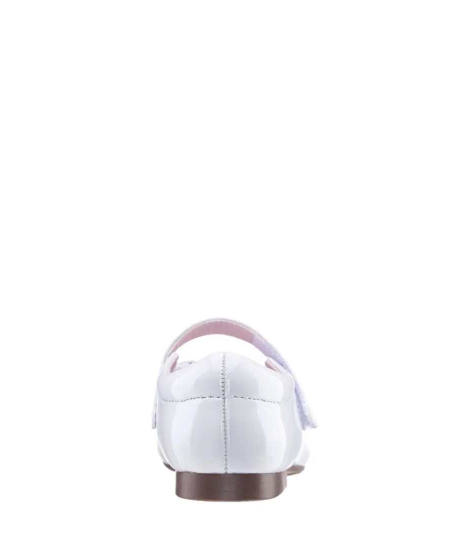 Детские туфли Мэри Джейн с бантом, модель EMEE Nina, White — фото 4