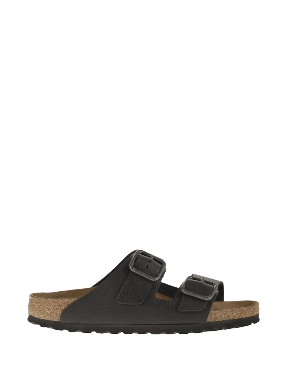 Кожаные сандалии Arizona Birkenstock, черный