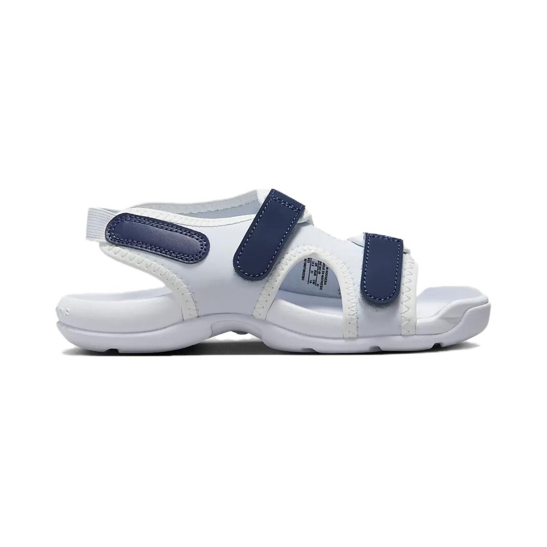 Сандалии детские Sunray Adjust 6 PS Футбол Серый / Горный Белый / Белый / Темно-синий Nike, синий — фото 2