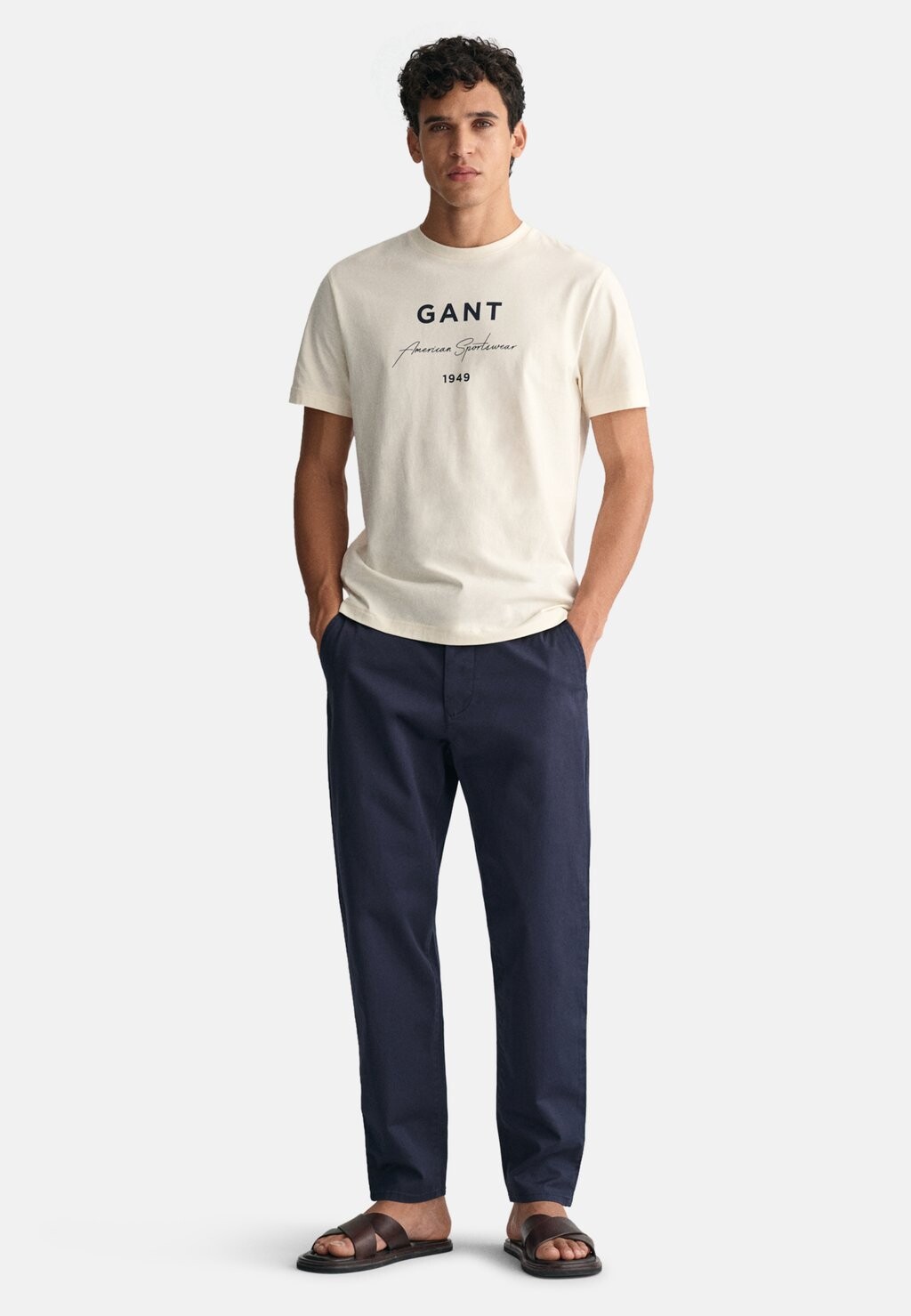 

Чиносы TAPERED GANT, синий
