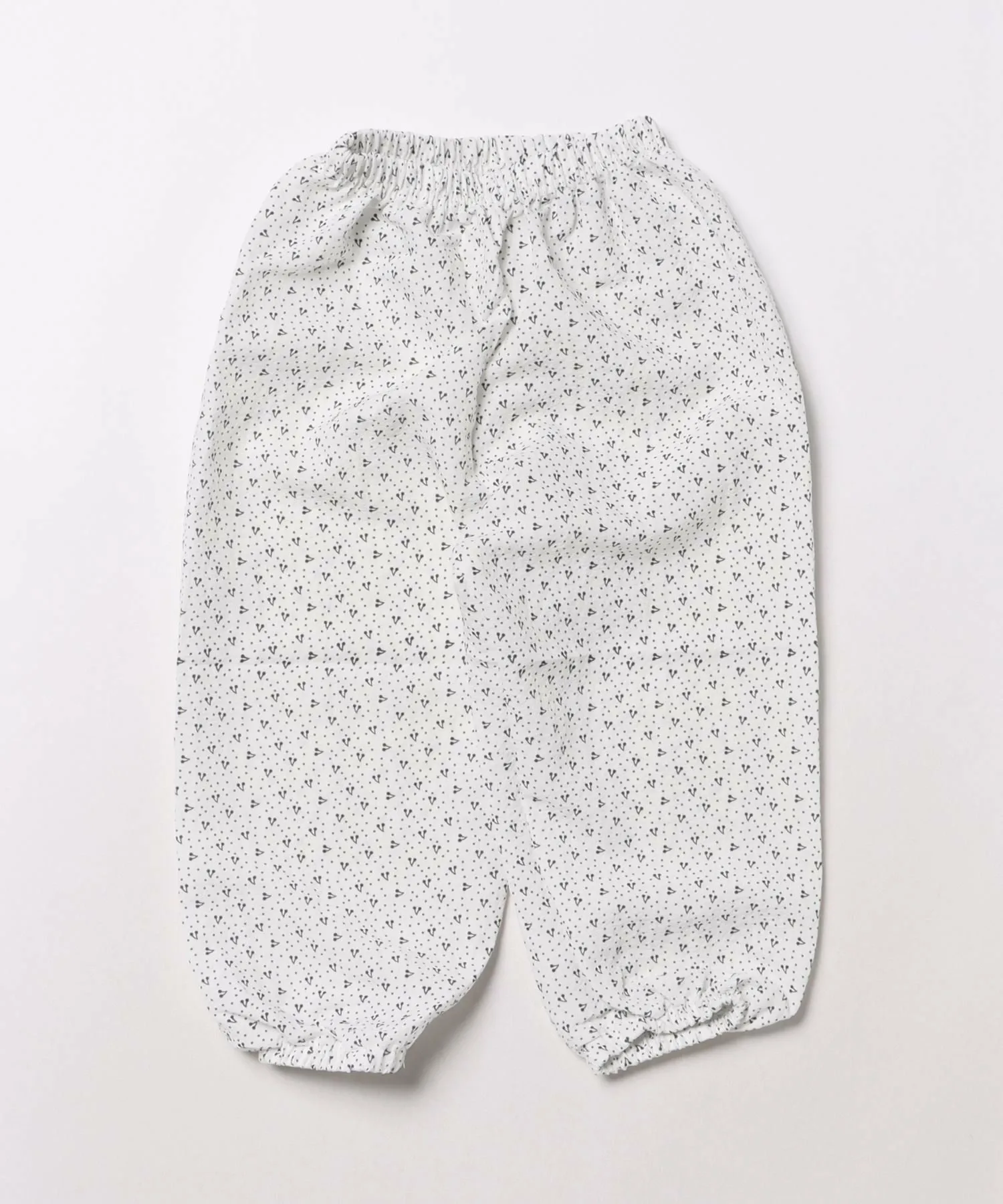 Брюки с мятым рисунком Aimoha Kids, white
