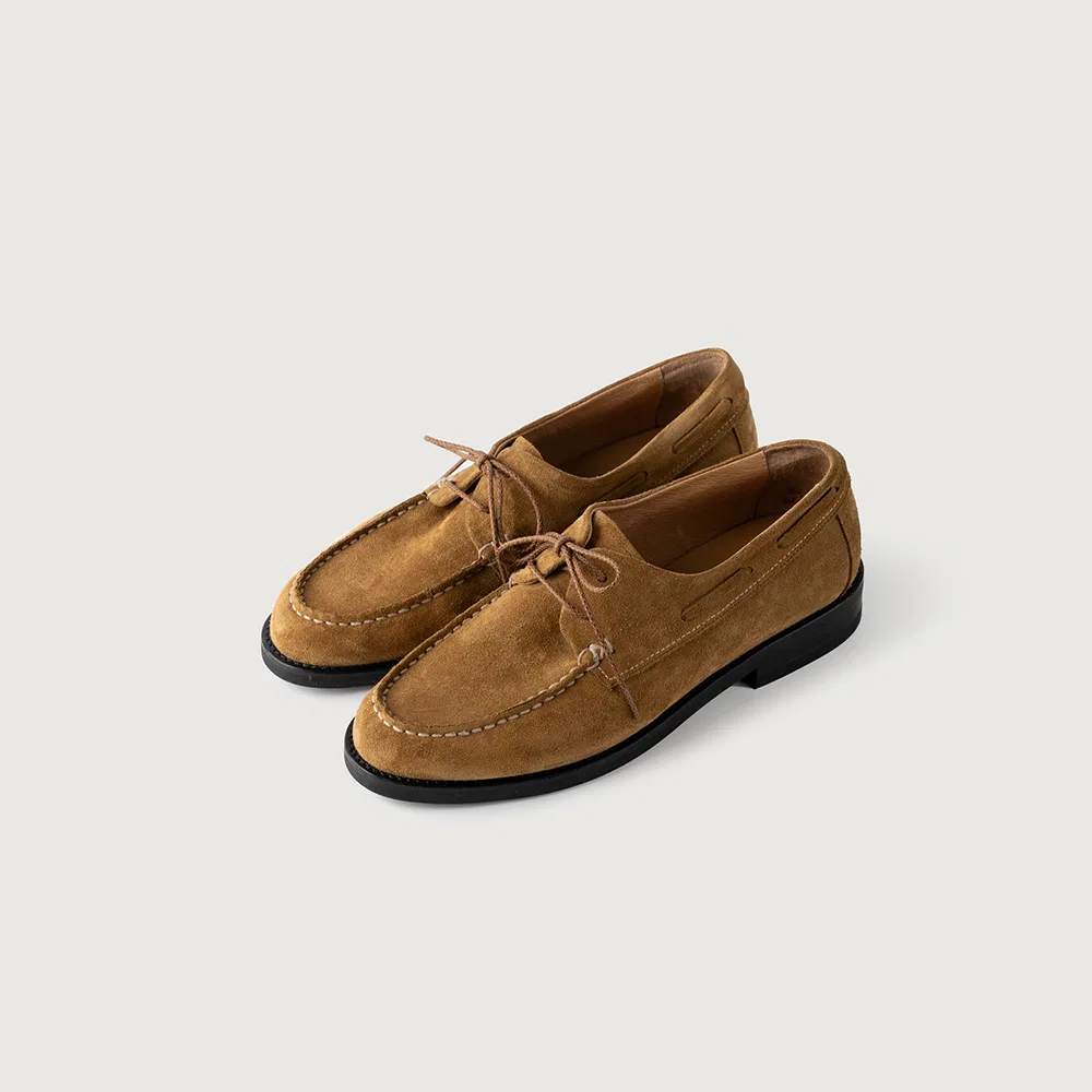 Мужские мокасины Sailor Moc из кожи цвета Tan от Hittahus