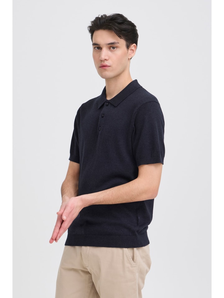 

CASUAL FRIDAY Вязаный свитер CFBells синего цвета