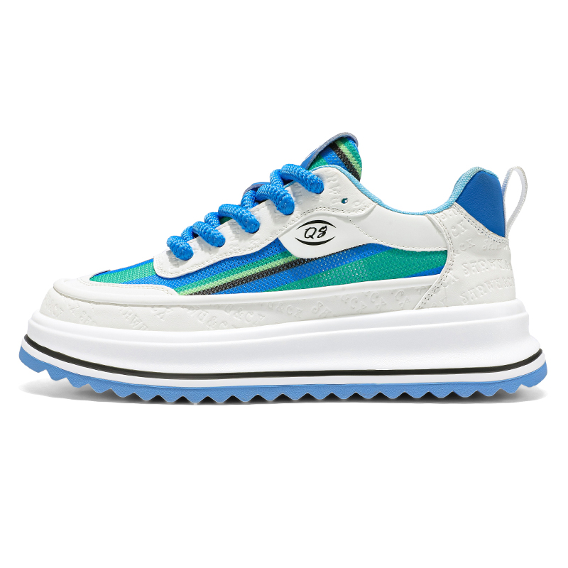 

Нескользящие, износостойкие, дышащие, легкие, низкие повседневные туфли для мужчин FCMM, Blue