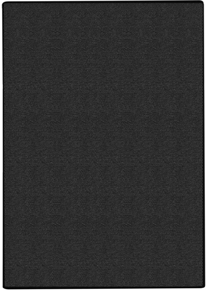 

Мой домашний ковер "Сизальский ковер "Натуральный"", прямоугольный, ковер разных цветов и размеров, с регулированием климата в помещении My home 100х450 см, черный