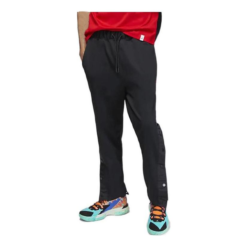 

Повседневные брюки Air Jordan Solid Color Button Casual Pants Men's Black DV5628-010, черный