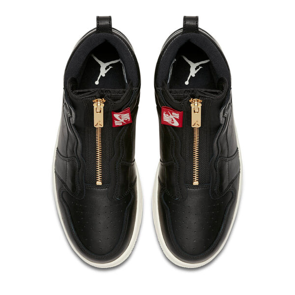 Кроссовки 1 ретро высокая молния Air Jordan, черный — фото 2