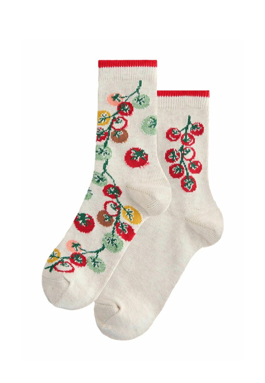 

Носки Next 2 PACK , Oatmeal Tomato/White