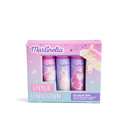 Бальзам для губ Trio Unicorn для детей - упаковка из 3 шт Martinelia