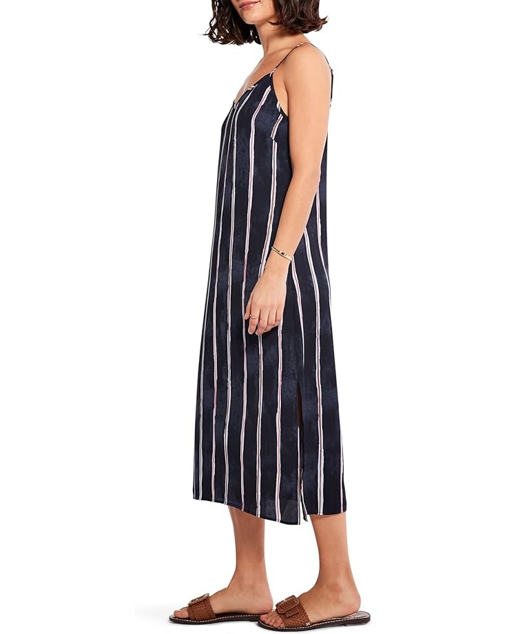 

Платье NIC+ZOE Wavy Lines Slip Dress, цвет Indigo Multi