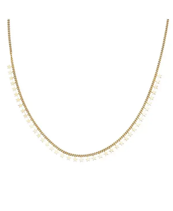 

Ожерелье из стерлингового серебра с несколькими звездами Spero London, gold