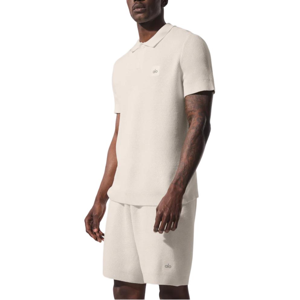 

Спортивный клуб свитер поло мужская Alo Yoga, слоновая кость, Бежевый, Спортивный клуб свитер поло мужская Alo Yoga, слоновая кость