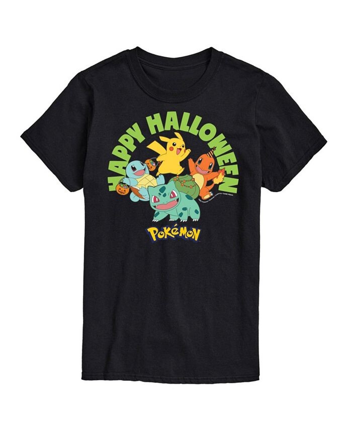 

Мужская футболка Pokemon Happy Halloween AIRWAVES, черный