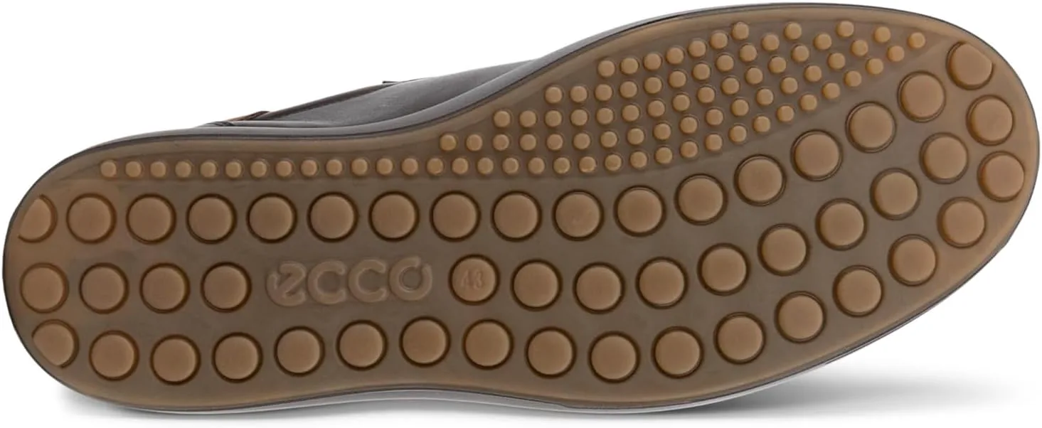 Мужские мягкие слипоны ECCO Soft 7 Easy, мокко/коричневый — фото 4