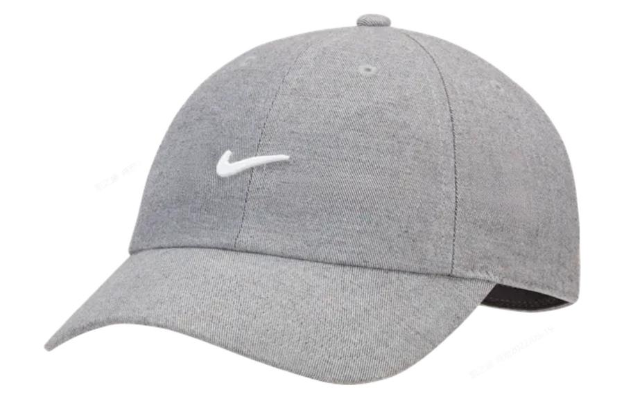 

Nike Полиэстеровая бейсболка унисекс серая, Gray