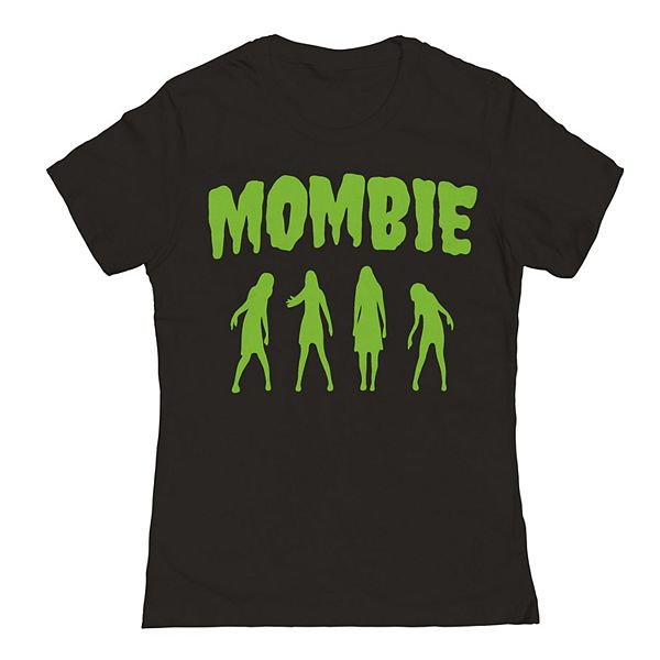 

Женская футболка с принтом Mombie Unbranded