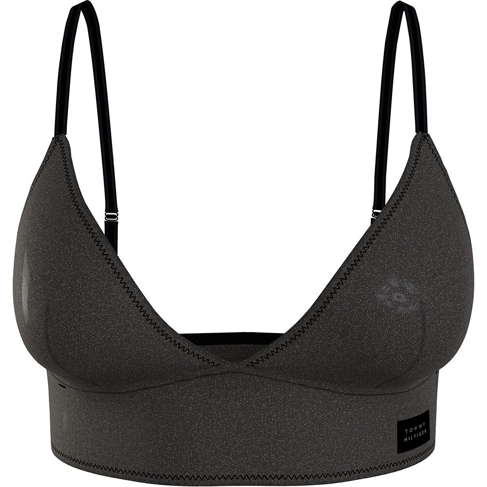 

Бюстгальтер Tommy Hilfiger Logo Lace Triangle Bra, черный