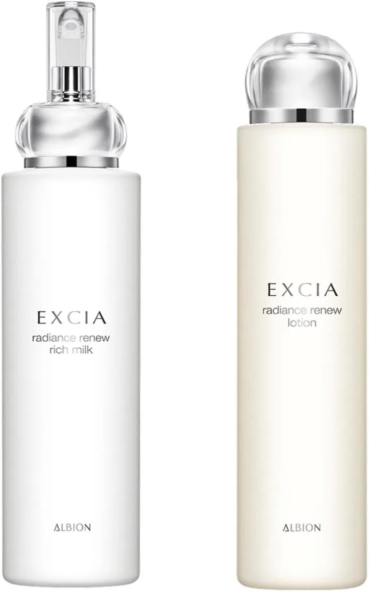 Молочко для лица Albion Exia Radiance Renew Rich Milk + Лосьон, 200 г + 200 мл