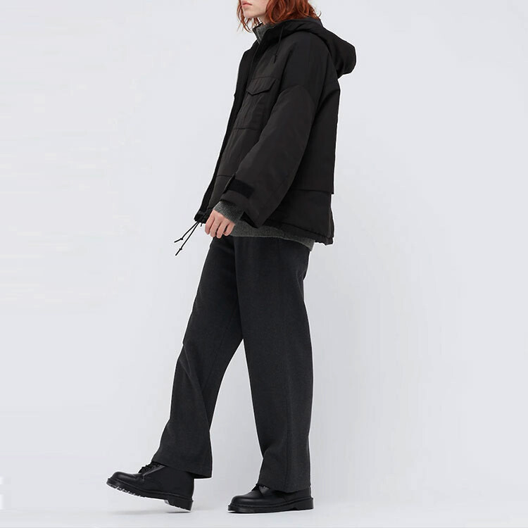 Гибридная пуховая парка Uniqlo (White Mountaineering), 09 черный — фото 3
