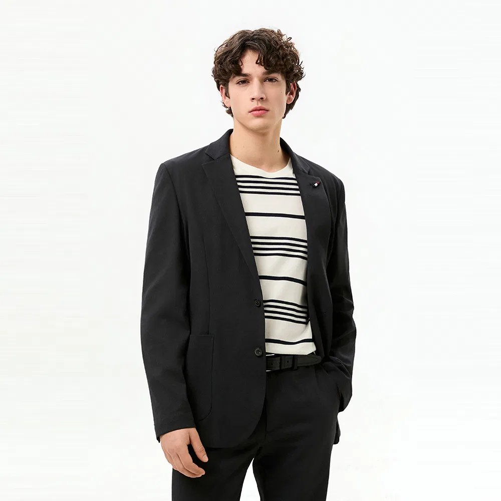 Мужской весенний блейзер небесно-голубого цвета от Tommy Hilfiger