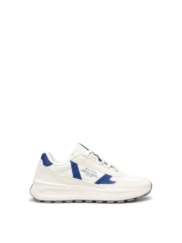 

Кроссовки на шнуровке Marc O'Polo, цвет white cotton/venom blue