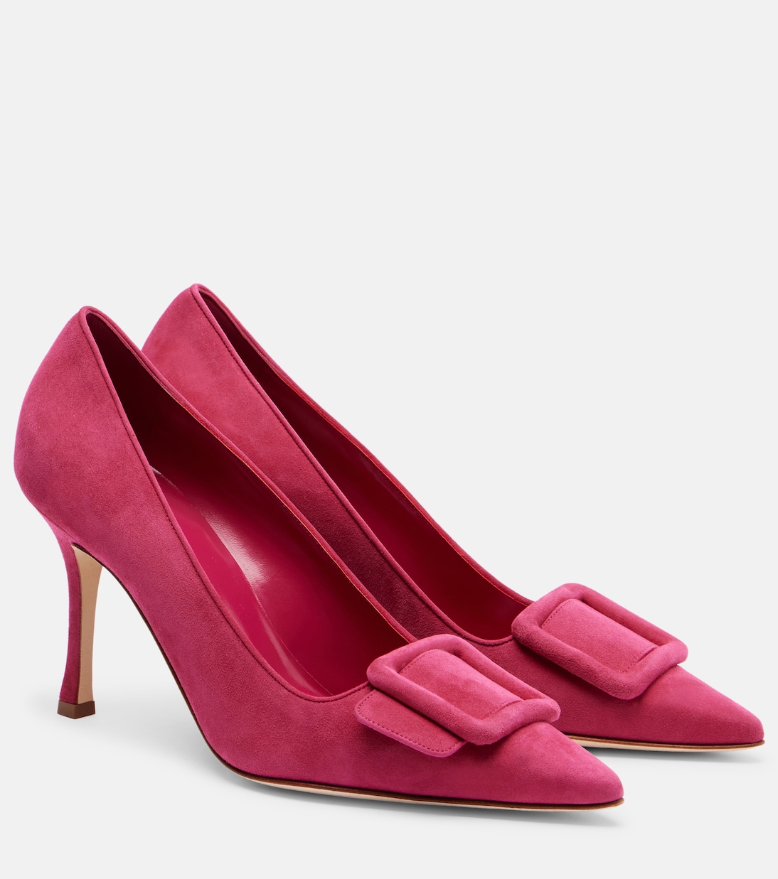 Maysale 90 замшевые лодочки Manolo Blahnik, 6532 Dpnk